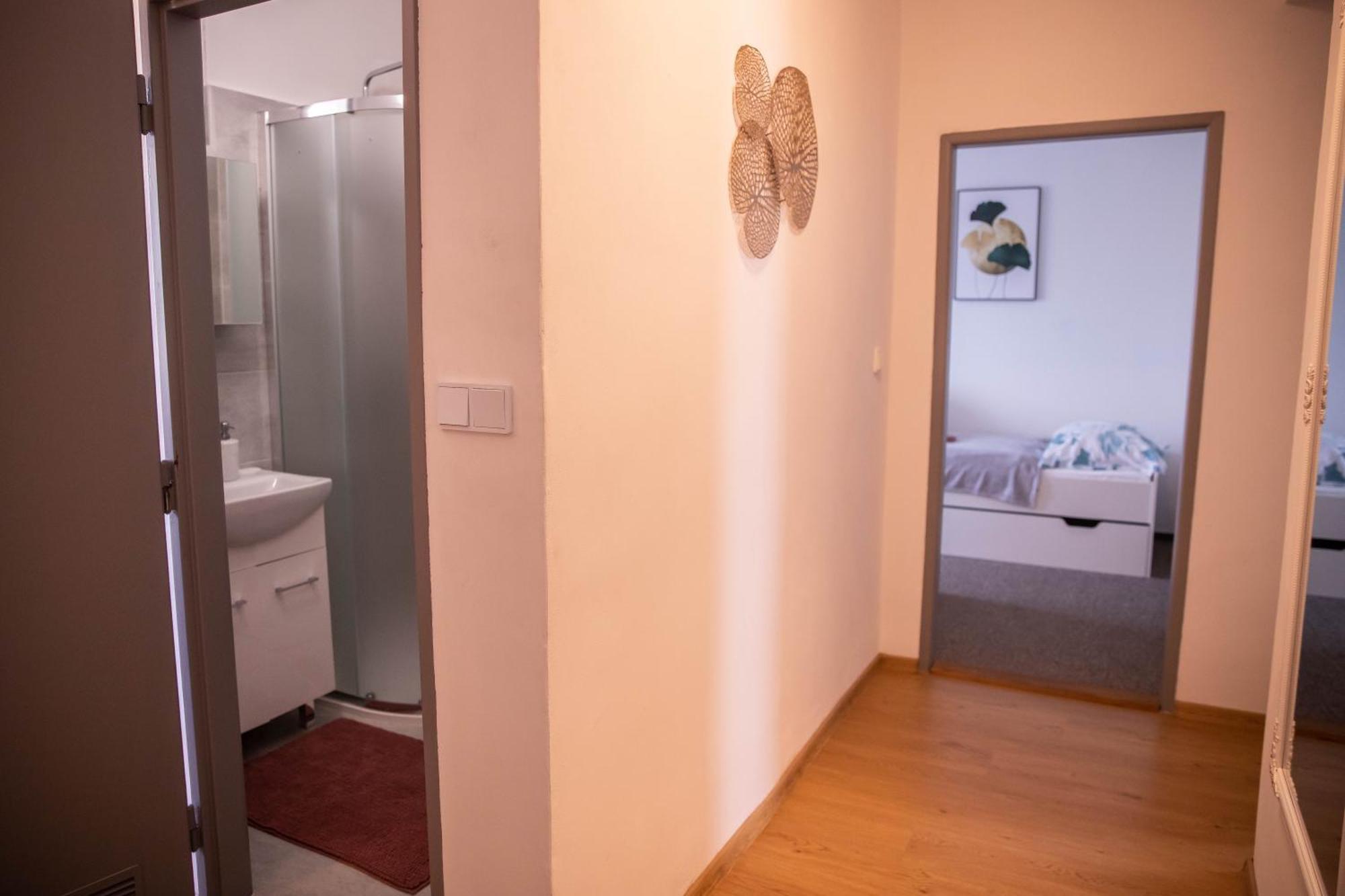 Prostorny Byt V Centru U Reky, 2 Loznice, Balkon Hradec Kralove Ngoại thất bức ảnh